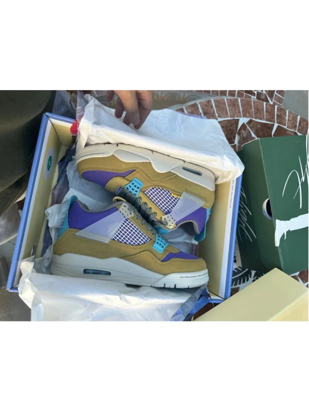 Air Jordan 4 Union Desert Moss- DJ5718300